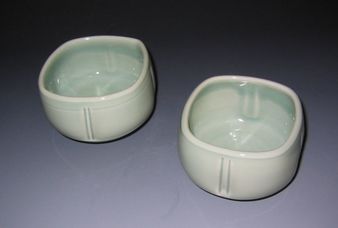 Celadon teabowls