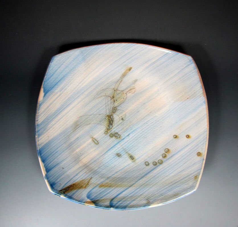 Crystal matte with lustre glazes